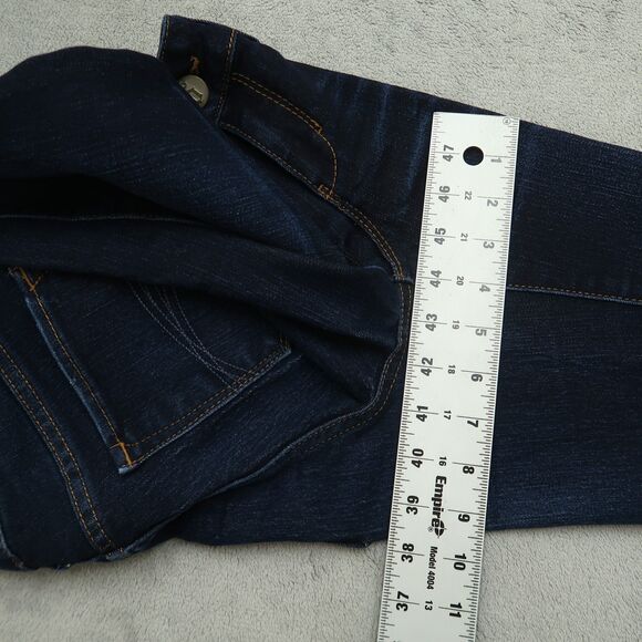 Decree Jeans Junior's Size 5 Blue Low-Rise Legging Denim 31" Inseam Stretch - Picture 7 of 16